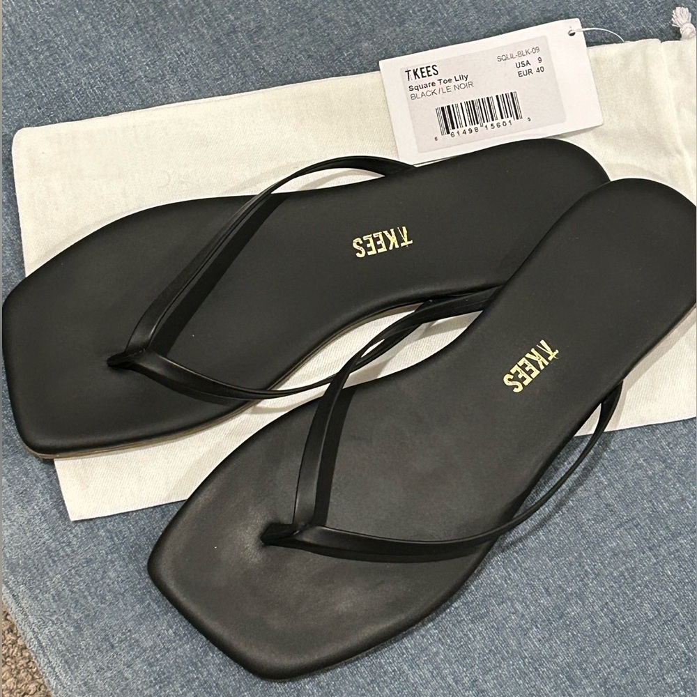 Tkees square toe lily sandals 9
